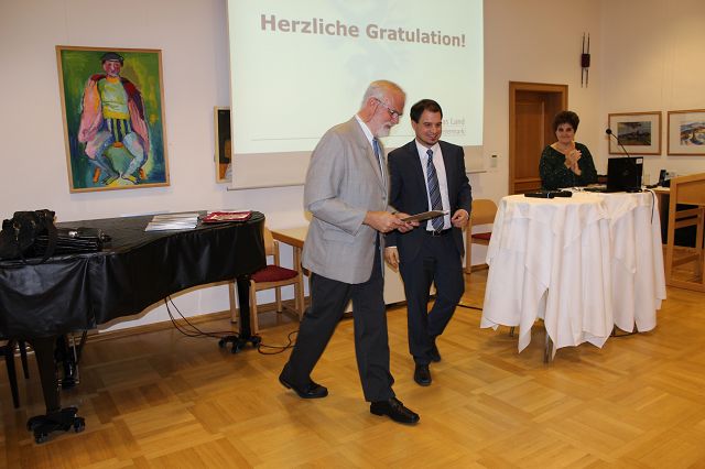 Anerkennunspreis an Dr. Uwe Kozian