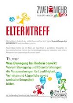 ELTERNTREFF: Was Bewegung bei Kindern bewirkt