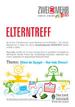 ELTERNTREFF: Eltern im Spagat - Nur kein Stress! © Familien- & KinderInfo