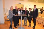 Großes Interesse zeigte auch der Studiengangsleiter Journalismus und Unternehmenskommunikation, Heinz Fischer (2.v.l.) © Büro für Auslandssteirer Großes Interesse zeigte auch der Studiengangsleiter Journalismus und Unternehmenskommunikation, Heinz Fischer (2.v.l.)