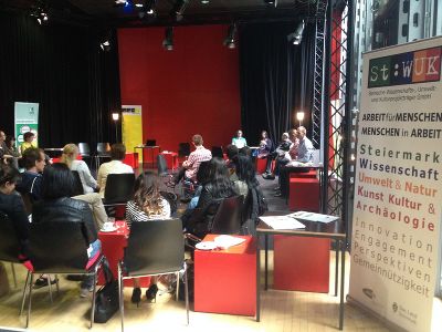 Diskussionsrunde © St:WUK Diskussionsrunde © St:WUK