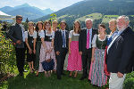 Auch heuer folgten wieder zahlreiche Ehrengäste der Einladung zum traditionellen Steirertreffen nach Alpbach. © Fotos: Prantl; bei Quellenangabe honorarfrei Auch heuer folgten wieder zahlreiche Ehrengäste der Einladung zum traditionellen Steirertreffen nach Alpbach.
