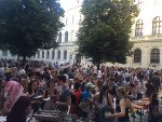 Großer Andrang im Global Village © AMSA – Austrian Medical Students‘ Association