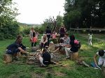 Gemeinsames Grillen und Austausch am Ökohof © Ökohof Graz