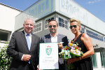 Landeshauptmann Hermann Schützenhöfer, Andreas Wilfinger (Ringana) und Ulla Wannemacher (Ringana) © APA Fotoservice/Peter Hautzinger; bei Quellenangabe honorarfrei