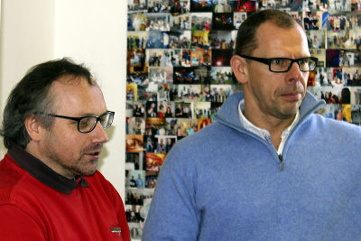 Paul Reinthaler und Mag. Werner Langs im Gespräch © stART Paul Reinthaler und Mag. Werner Langs im Gespräch © stART