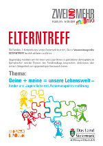ELTERNTREFF: "Deine + meine = unsere Welt" - Kinder mit Autismusspektrumstörung © Familien- & KinderInfo