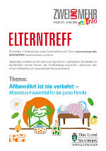 ELTERNTREFF: „Altbewährt ist nie verkehrt“ – Alternative Hausmittel für die ganze Familie © Familien- & KinderInfo