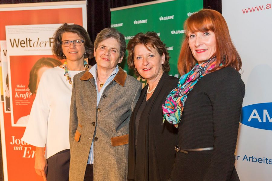 Moderatorin Haiden, Vennemann - Lebenshilfe,  LRin Lackner, Liskonig - kfb
