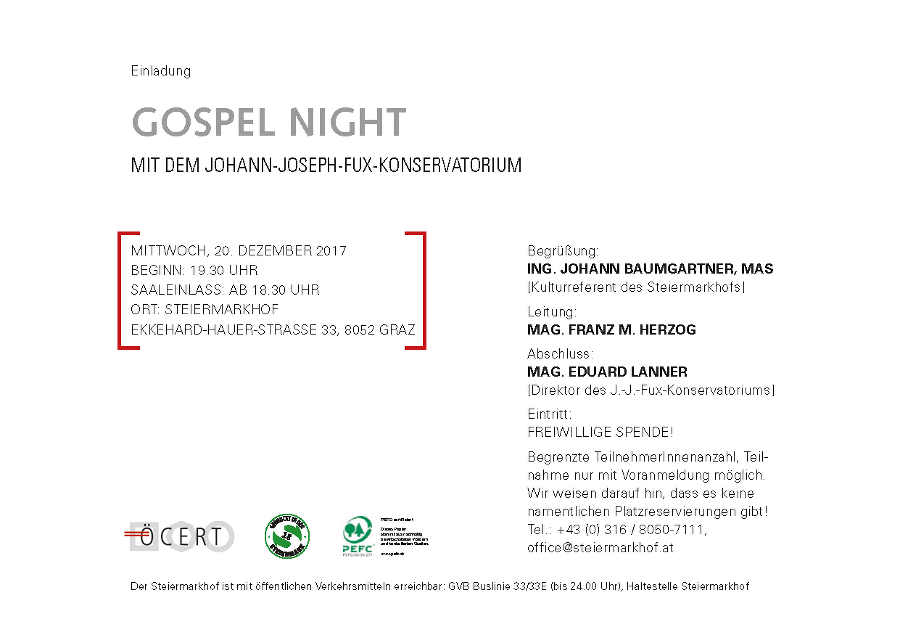 Gospel Night