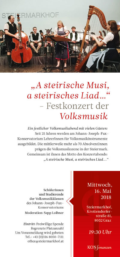 Festkonzert der Volksmusik