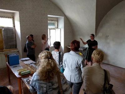 Besichtigung des Jägerhauses © St:WUK Besichtigung des Jägerhauses © St:WUK