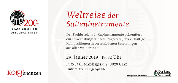 Weltreise der Saiteninstrumente © Land Steiermark