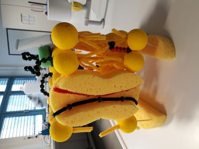 Das fertige Modell der Biomembran © LBS Graz 2 Das fertige Modell der Biomembran © LBS Graz 2