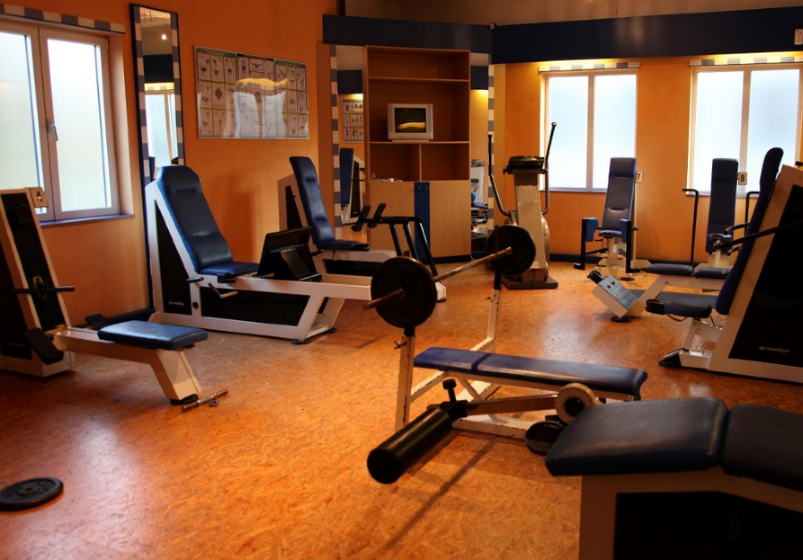 Fitnessraum im Lehrlingshaus Mureck 