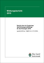 Deckblatt des Wirkungsberichts 2015
