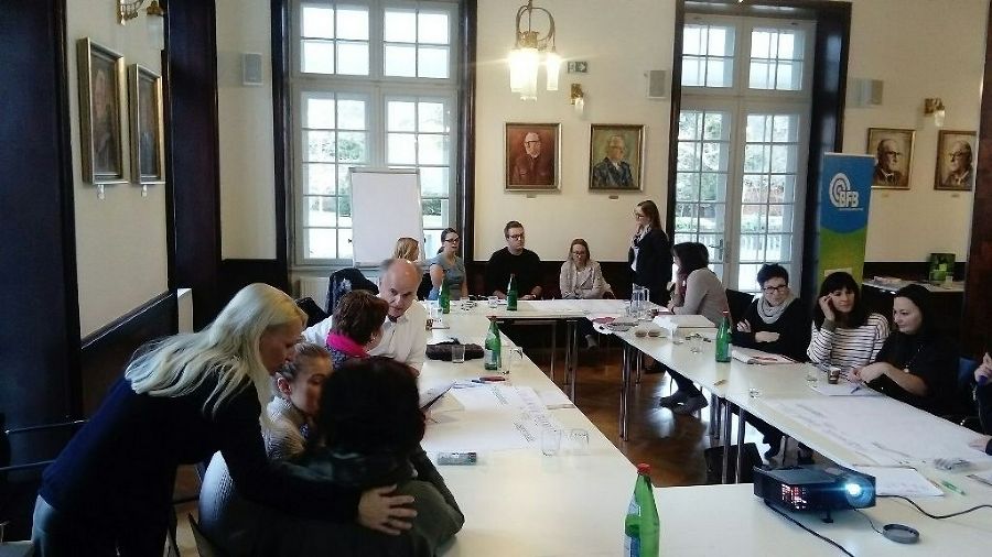 Engagierte TeilnehmerInnen beim Workshop