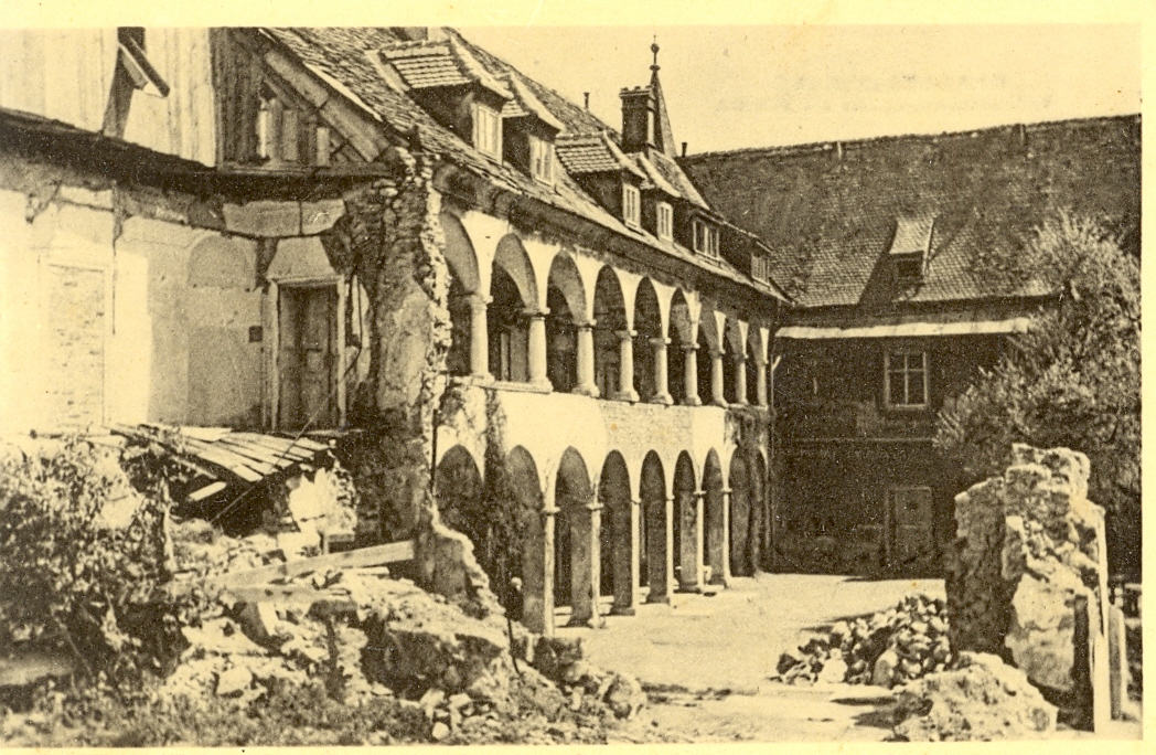 St. Martin nach Bombenangriff 1945