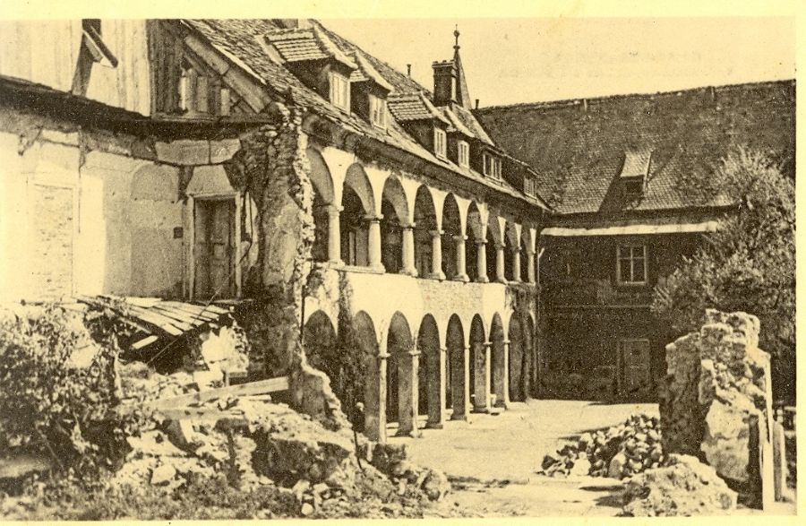 St. Martin nach Bombenangriff 1945
