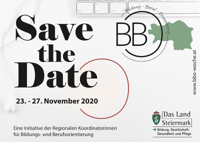 Save the date © regionale Koordinatorinnen für Bildungs- und Berufsorientierung Save the date © regionale Koordinatorinnen für Bildungs- und Berufsorientierung