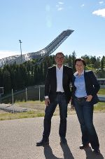 Von der Steiermark nach Norwegen: Roland Mosheim und Gattin Katharina © R. Mosheim