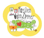 gezeichnetes Logo mit dem Wortlaut FamilienWohnZimmer 