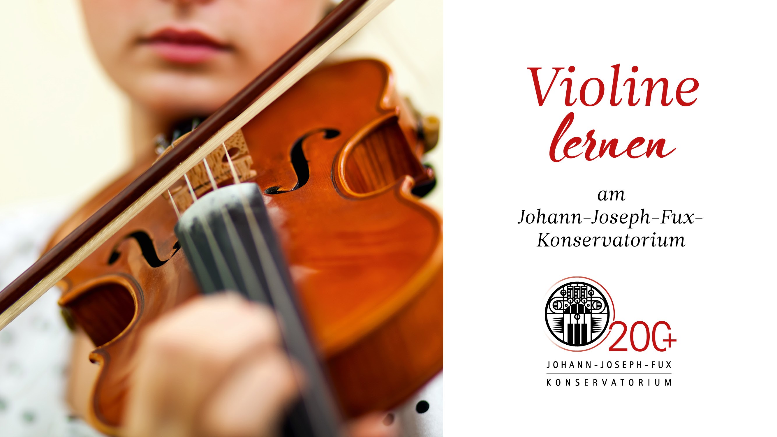 VIOLINE lernen am Konservatorium