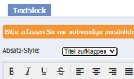 Titel aufklappen