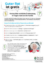 Infoblatt "Guter Rat ist gratis"