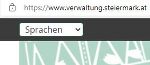 Sprachauswahl Verwaltungsserver