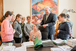 Abordnung der Volksschule Ratschendorf zu Besuch in der Grazer Burg © © LandSteiermark/Binder, bei Quellenangabe honorarfre