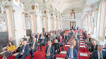 Treffen der Altmandatarinnen und Altmandatare in der Aula der Alten Universität in Graz.