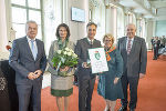 Siegfried Nagl mit dem Ehrenring des Landes Steiermark ausgezeichnet © LandSteiermark/Fischer; bei Quellenangabe honorarfrei