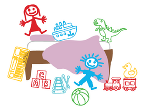 Titelbild in Form einer Zeichnung eines unaufgeräumten Kinderzimmers 
