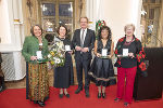Verleihung der Goldenen Ehrenzeichen in der Aula der Alten Universität.
