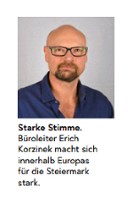 Erich Korzinek © Steiermark Büro/Korzinek