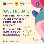 Save the Date: GleicherMaßen