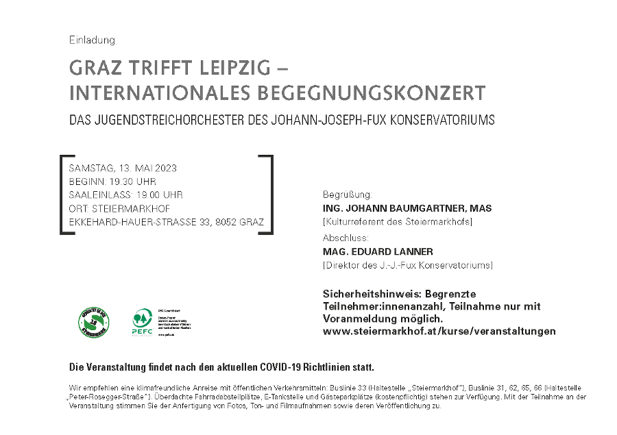 Graz trifft Leipzig Graz trifft Leipzig
