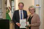 LH Christopher Drexler und Susanna Reisinger © Frankl/ Land Steiermark LH Christopher Drexler und Susanna Reisinger
