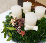 Adventkranz binden © Maria Propst Adventkranz binden