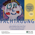 Das Cover des Programms der Fachtagung 23. Es zeigt ein Kind sowie Daten. Das Cover des Programms der Fachtagung 23. Es zeigt ein Kind sowie Daten.