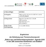 Umfrage Unterstützungsbedarf - Agenda 2030 © Land Steiermark / A14