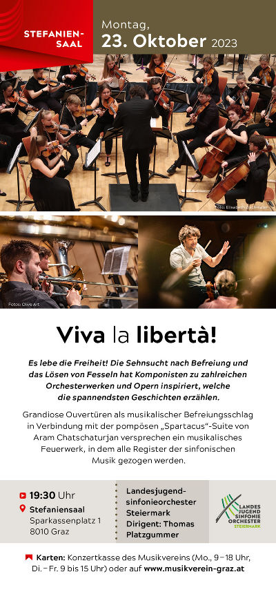 Viva la liberta! © Land Steiermark, Konservatorium Viva la liberta!