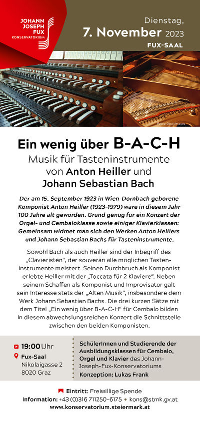 Ein wenig über Bach