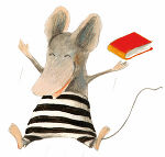 Die Mio Maus ist die illustratorische Marke für Buchstart. 