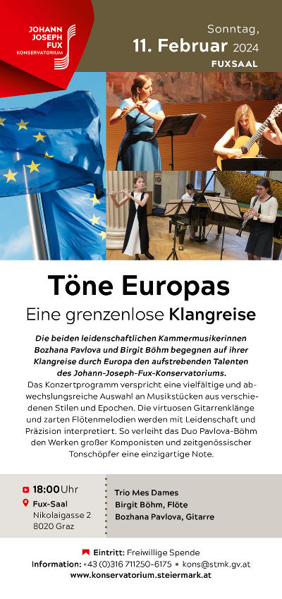 Töne Europas © Land Steiermark, Konservatorium Töne Europas