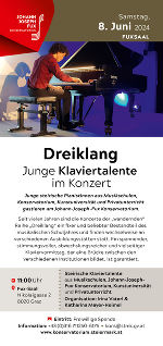 Dreiklang - Junge Klaviertalente © Land Steiermark, Konservatorium