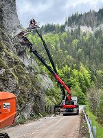 Zwischen Neuberg an der Mürz und Frein wird mit Hochdruck an den Sicherungsmaßnahmen gearbeitet. © A16