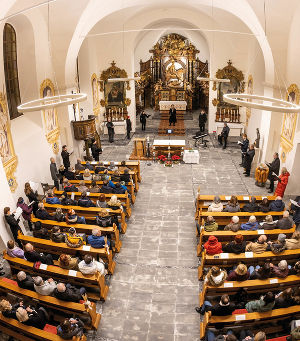 Der Landesbedienstetenchor in der Schlosskirche