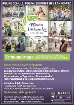 Schnuppertage Schuljahr 2024/25 © FS Maria Lankowitz